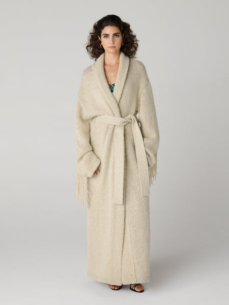 【archive】FUGA feather drape cardigan Cinq a Sept Vida Feather Cardigan in Navy | REVOLVE