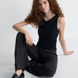 Lianna Knit Pant in Black, alternate pose