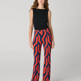 Brooklyn Straight Pants in Giant Why Not Red Clay