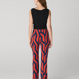 Brooklyn Straight Pants in Giant Why Not Red Clay