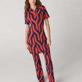 Brooklyn Straight Pants in Giant Why Not Red Clay