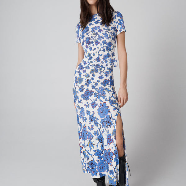 【DIANE VON FURSTENBERG】フェイクシアリングコート DIANE von FURSTENBERG(ダイアンフォンファステンバーグ) コート