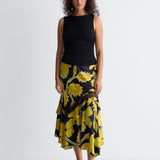 Sylvie Satin Skirt