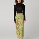 Gramercy Mesh Embroidered Skirt