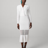 Georgia Eyelet Knit Skirt