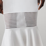 Georgia Eyelet Knit Skirt