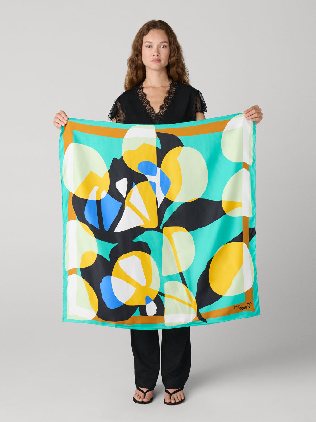Flag Silk Scarf – Diane von Furstenberg