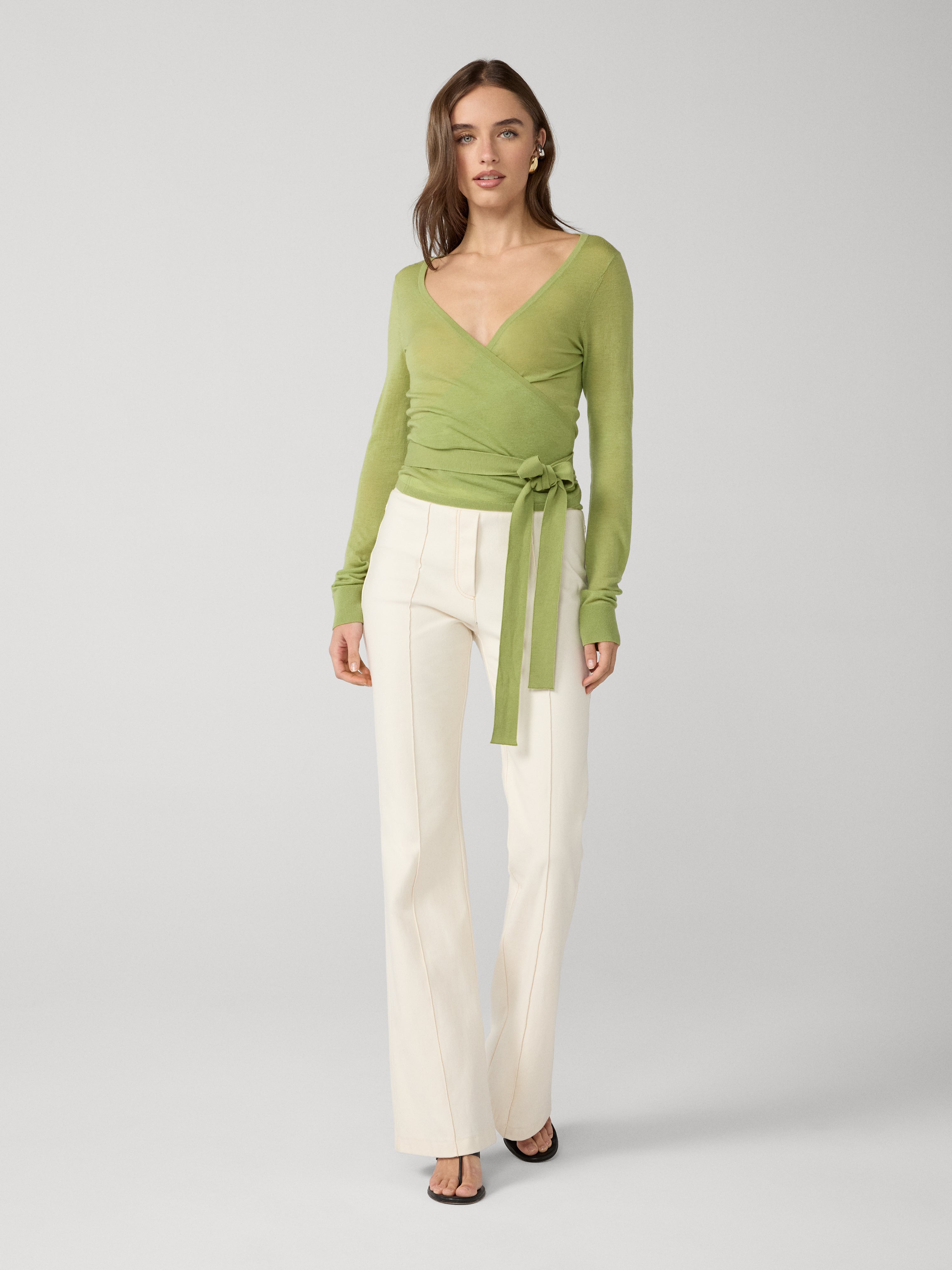 Ballerina Wrap Top – Diane von Furstenberg