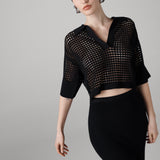 Harper Polo Knit Top