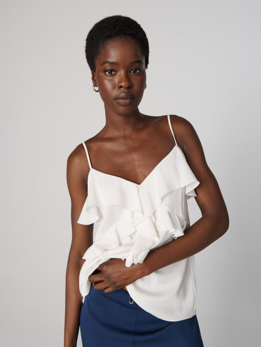 [ DIANE von FURSTENBERG ] エリメッシュトップ Eleni Top – Diane von Furstenberg