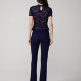 Perfect Short Sleeve Lace Top