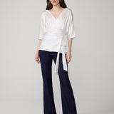 Amara Wrap Top