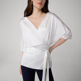 Amara Wrap Top