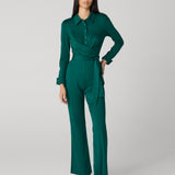 Michele Jumpsuit in Evergreen
