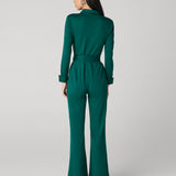 Michele Jumpsuit in Evergreen