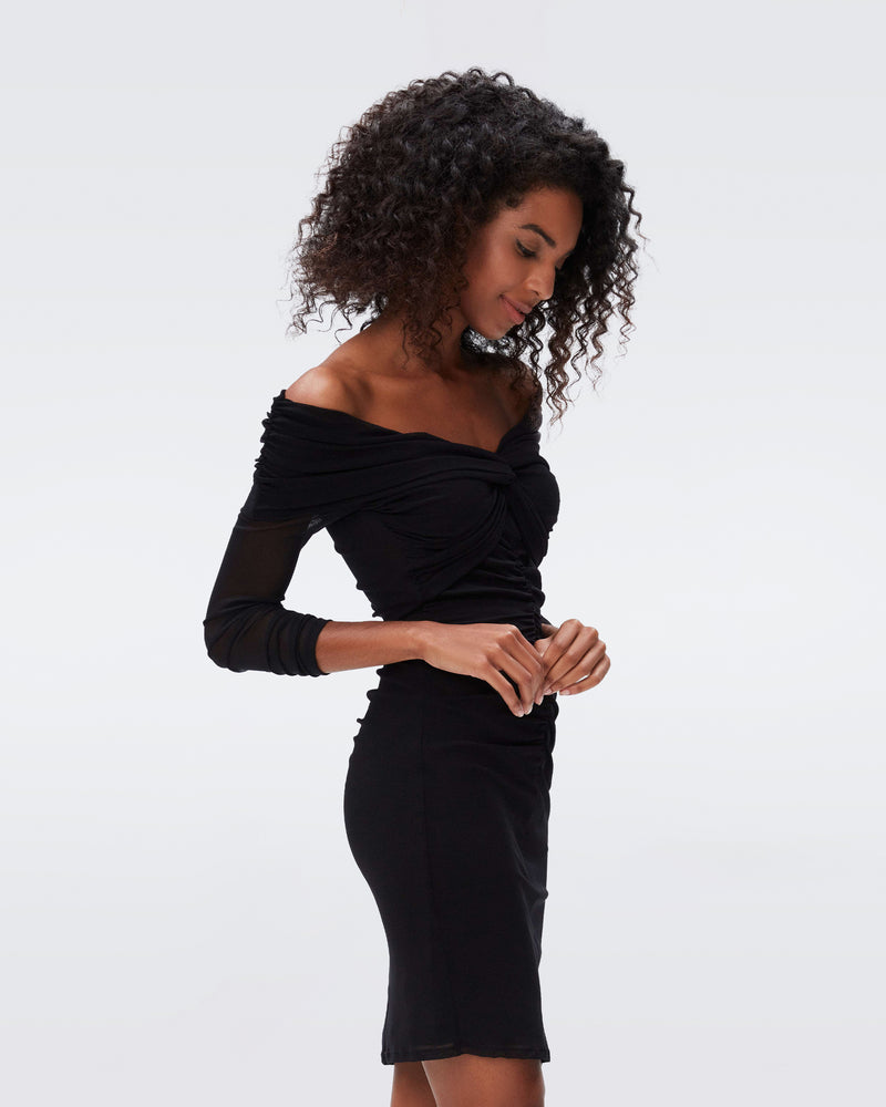Ganesa Mesh Mini Dress