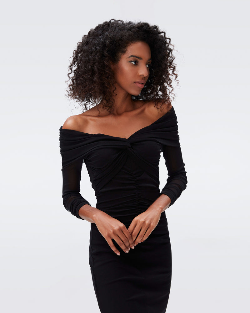 Ganesa Mesh Mini Dress