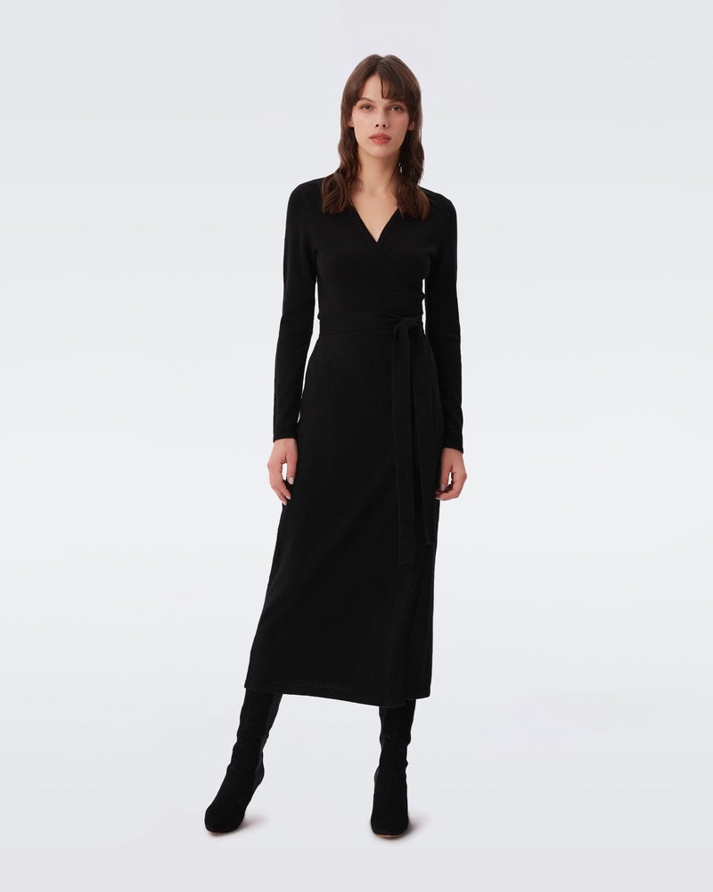 Astrid Wool-Cashmere Wrap Dress – Diane von Furstenberg