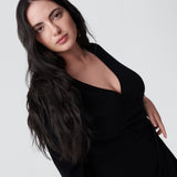 Astrid Wool-Cashmere Wrap Dress