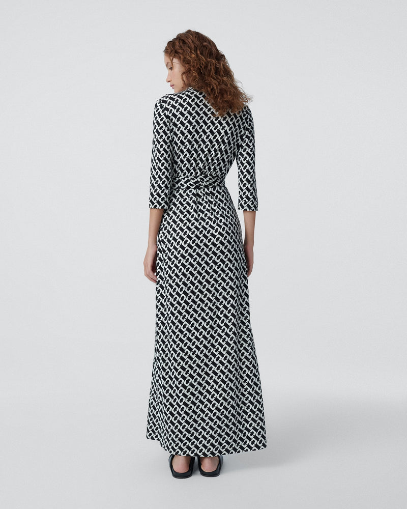 Abigail Silk Jersey Maxi Wrap Dress – Diane von Furstenberg